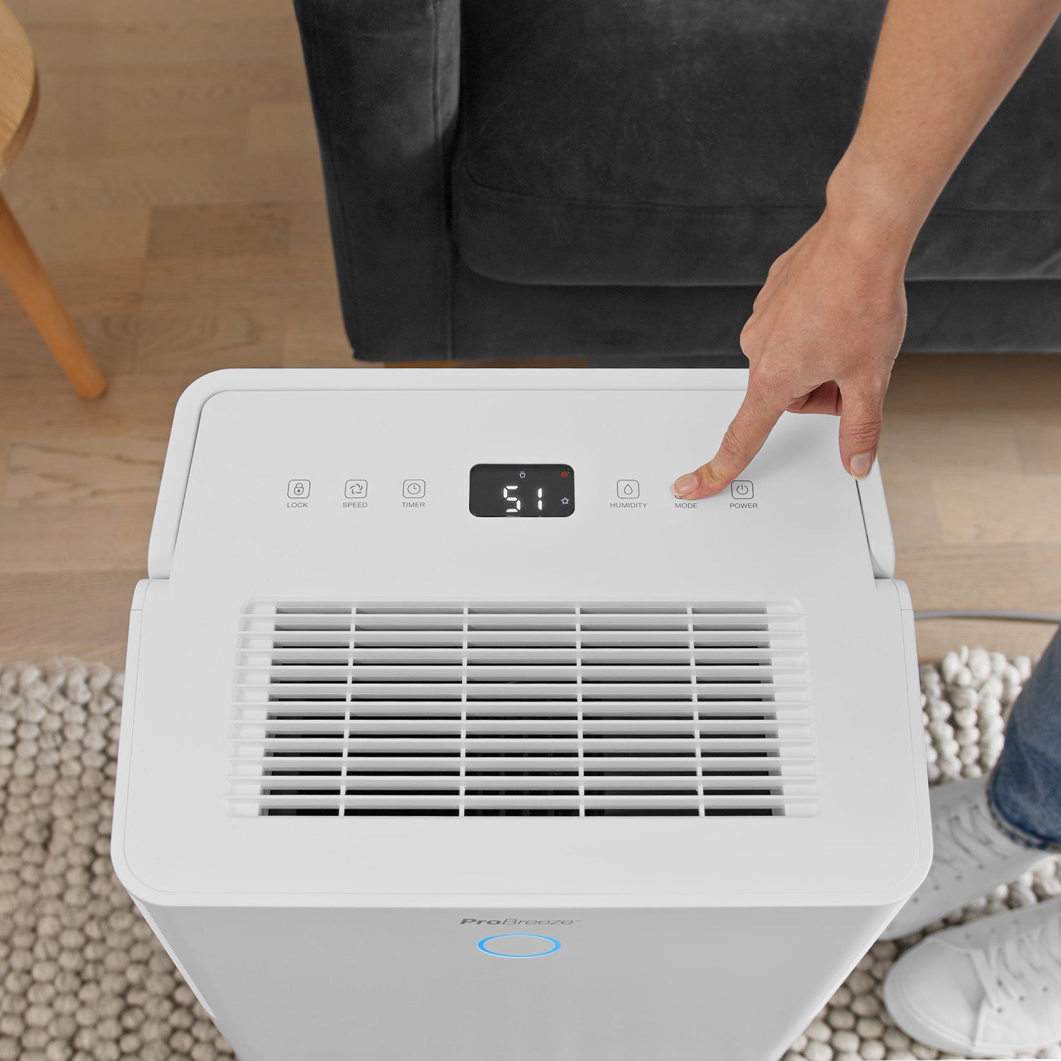 omnidry déshumidificateur silencieux basse consommation 40 l avec mode séchage du linge et contrôle par application intelligente omnidry déshumidificateur silencieux basse consommation 40 l avec mode séchage du linge et contrôle par application intelligente