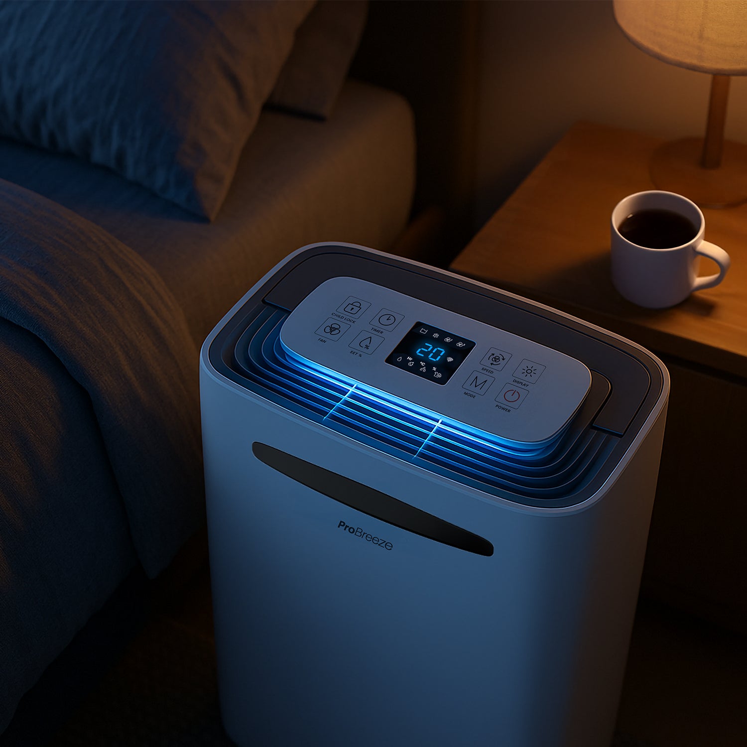déshumidificateur 25 l avec extraction maximale, mode séchage du linge et contrôle par application intelligente déshumidificateur 25 l avec extraction maximale, mode séchage du linge et contrôle par application intelligente